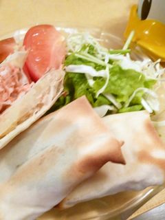 揚げない春巻き *梅ささみ&ツナポテ*-レシピのメイン写真