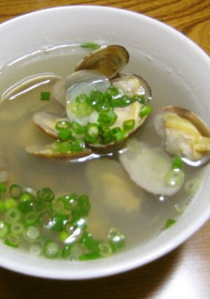 韓国風あさりスープ-レシピのメイン写真