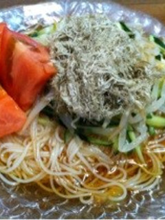 冷やし中華風そうめん-レシピのメイン写真