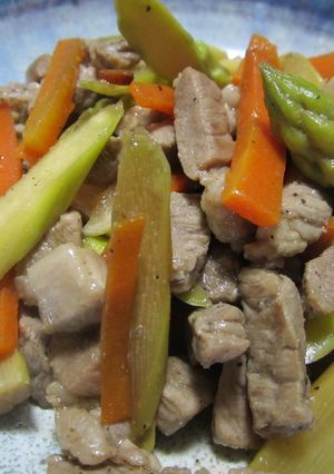 豚肉とアスパラのにんにく&醤油炒め-レシピのメイン写真
