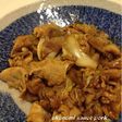野菜もたぁっぷり♪豚肉のお好みソース炒め