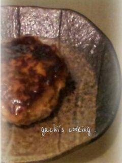 キンピラつくねバーグ-レシピのメイン写真