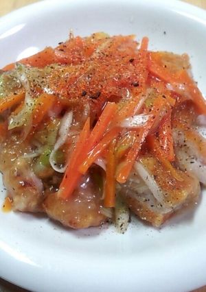 セブンのからあげをイメチェン甘酢あんかけ-レシピのメイン写真
