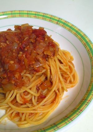 トマトパスタ-レシピのメイン写真