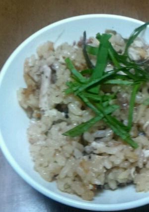 秋の香り！醤油麹で秋刀魚の炊き込みご飯-レシピのメイン写真