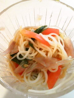 トマトそうめん-レシピのメイン写真