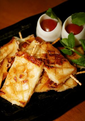 お弁当に✿竹輪でなんちゃってイカ焼き-レシピのメイン写真