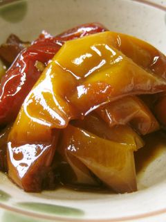 ご飯のお供に!パプリカの佃煮-レシピのメイン写真