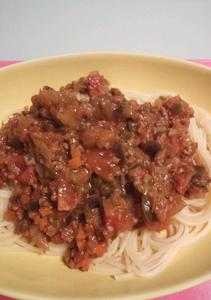 野菜たっぷり簡単ミートソース-レシピのメイン写真