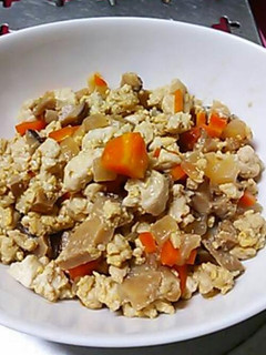 我が家の炒り豆腐(⌒‐⌒)-レシピのメイン写真