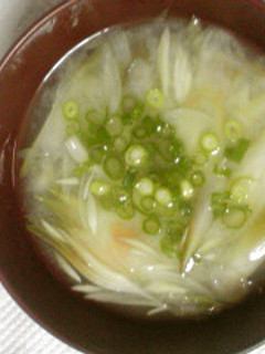 みょうが味噌汁-レシピのメイン写真