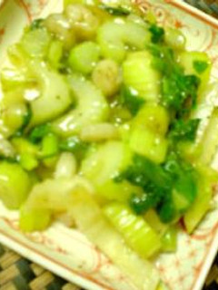 中華風セロリ炒め-レシピのメイン写真