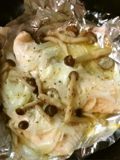のせて焼くだけ◇サーモンホイル焼き◇-レシピのメイン写真