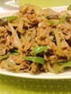 薄切り牛と野菜の炒め物☆-レシピのメイン写真