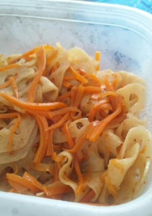 きんぴら蓮根-レシピのメイン写真