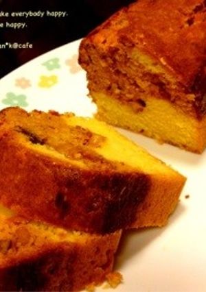 キャラメルナッツパウンドケーキ-レシピのメイン写真
