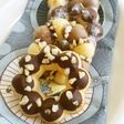 ホットケーキミックスで簡単焼きドーナツ♡
