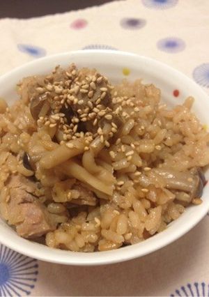 チャーシュー＆タレde中華炊き込みご飯♪-レシピのメイン写真