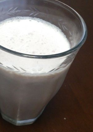 ふわふわあまーい＊ぶどう牛乳-レシピのメイン写真
