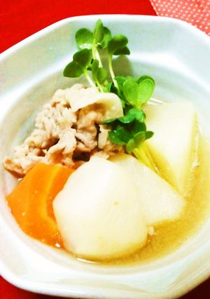 しっかり下味！豚肉とかぶのあっさり煮-レシピのメイン写真