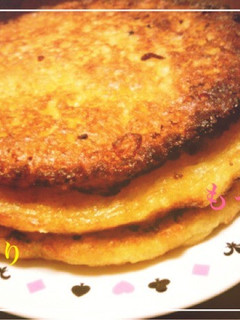 ライスポテトパンケーキ-レシピのメイン写真