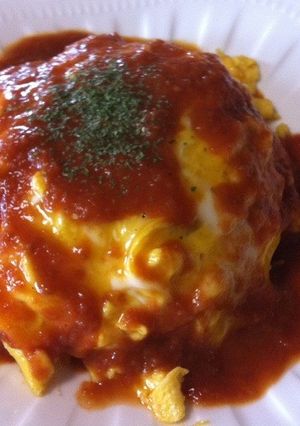 とろとろ!オムライス・トマトソースかけ-レシピのメイン写真