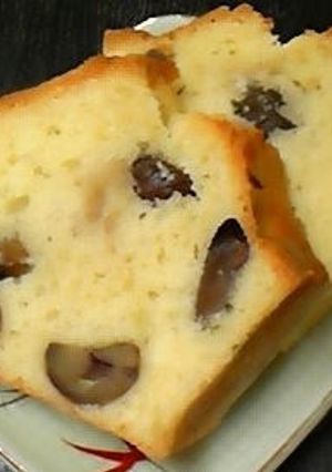 甘栗たっぷり、パウンドケーキ-レシピのメイン写真