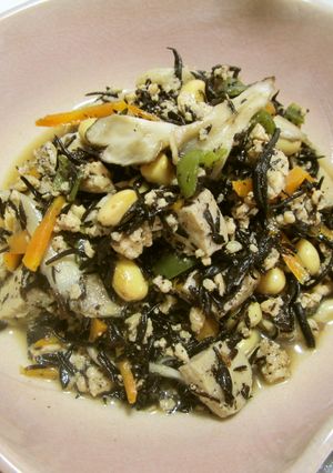 ✽高野豆腐と舞茸入りひじき五目煮✽-レシピのメイン写真