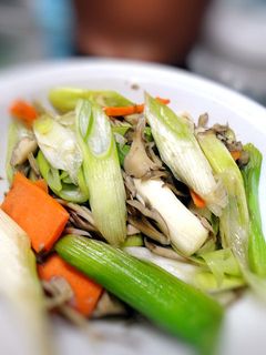 長ネギと舞茸の塩炒め-レシピのメイン写真