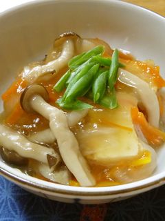 お好きな野菜で!厚揚げの野菜あんかけw-レシピのメイン写真