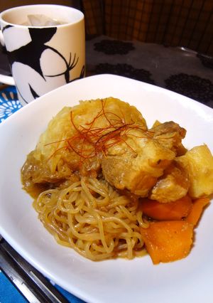 ポトフアレンジ③ハーブ薫る肉じゃが♥-レシピのメイン写真