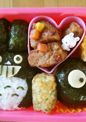 簡単☆まっくろくろすけ＆トトロ-レシピのメイン写真