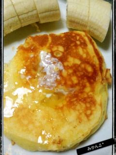 アレンジHM*もちもちパンケーキ♬-レシピのメイン写真