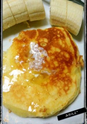 アレンジHM＊もちもちパンケーキ♬-レシピのメイン写真
