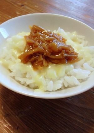 チーズご飯（なめ茸）-レシピのメイン写真