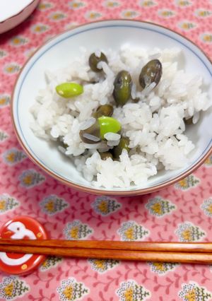 黒豆枝豆炊き込みご飯-レシピのメイン写真