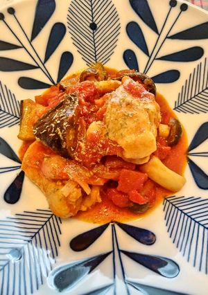 チキンと秋野菜のトマト煮-レシピのメイン写真