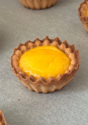 ふんわり優しい甘さ！簡単エッグタルト-レシピのメイン写真