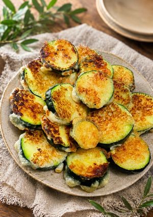 油少しでヘルシー◎ズッキーニの豆腐揚げ-レシピのメイン写真
