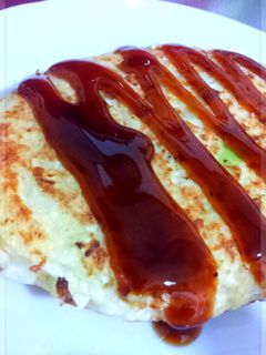 ふわっふわ!お好み焼き風☆-レシピのメイン写真