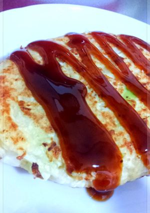 ふわっふわ！お好み焼き風☆-レシピのメイン写真