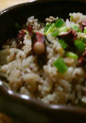ごぼタコご飯-レシピのメイン写真