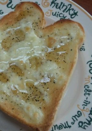 ハニーチーズトースト-レシピのメイン写真