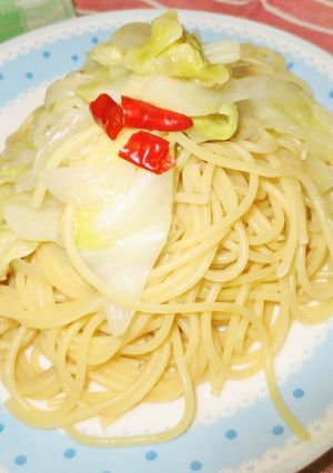 キャベツのあっさりぺペロンチーノ-レシピのメイン写真