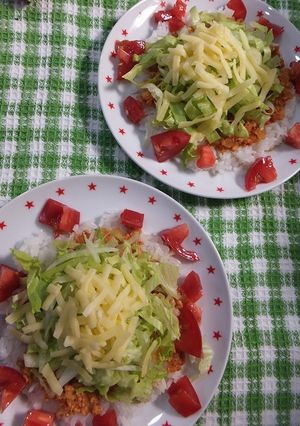 簡単タコライス-レシピのメイン写真