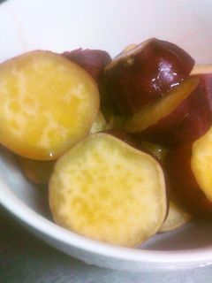 さつまいもの白ワイン煮-レシピのメイン写真