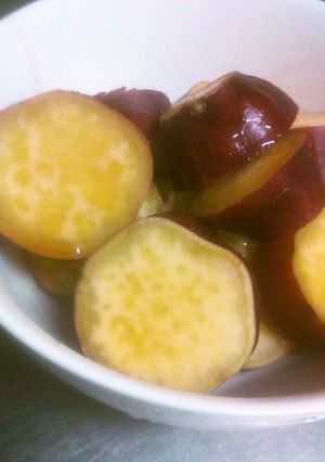 さつまいもの白ワイン煮-レシピのメイン写真