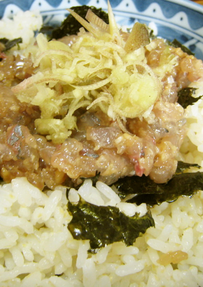 鯵のなめろう-レシピのメイン写真
