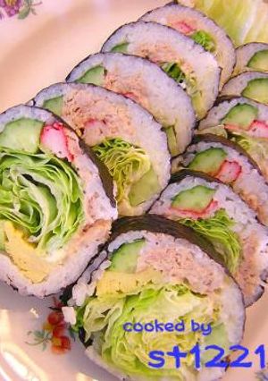 サラダ巻き-レシピのメイン写真