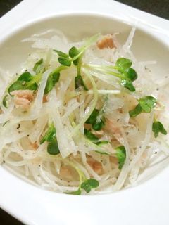 超簡単♬シンプル★大根サラダ-レシピのメイン写真